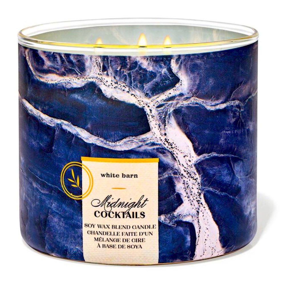BBW 3-wick Candle Midnight Cocktails NWT